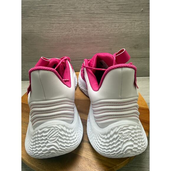 Under Armour Curry Flow 9 Team Basketball Shoes Pink 3025631 Men 12.5. Women 14